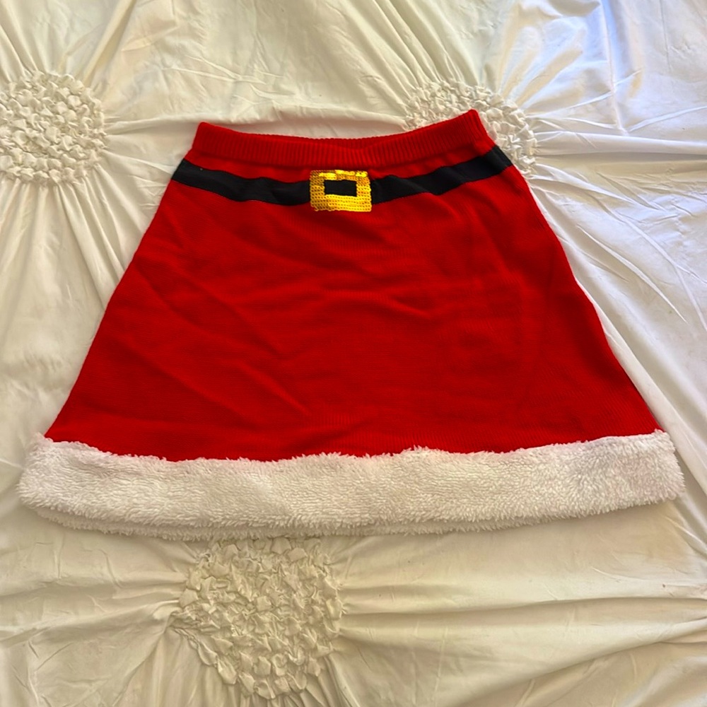 Adorable Mrs. Claus skirt